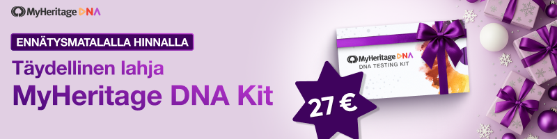 MyHeritage Black Friday 2025 – FI