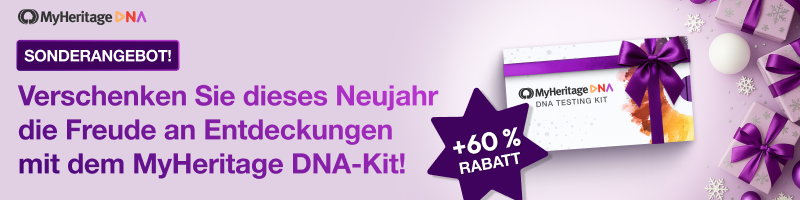 MyHeritage – Jahresendangebot