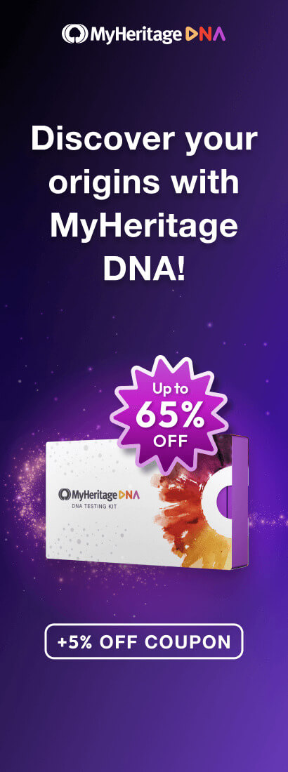 MyHeritage DNA Test Origins Banner