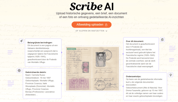myheritage-dna-scribe-ai-transcriptie-analyse-van-historische-gegevens