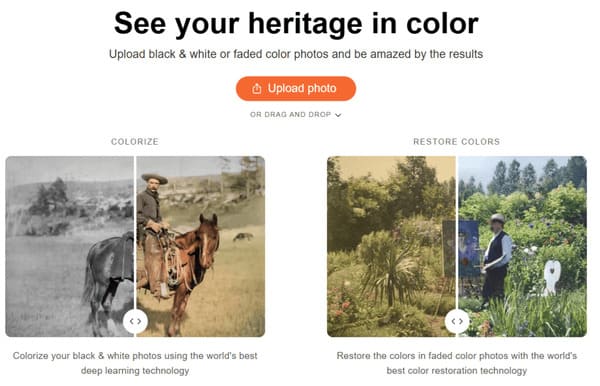 myheritage-fargeverktøy