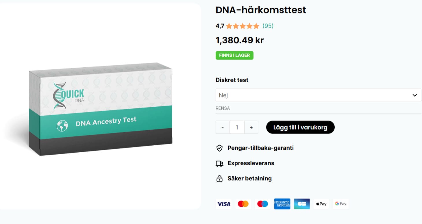 quick-dna-recension-dna-härkomsttest