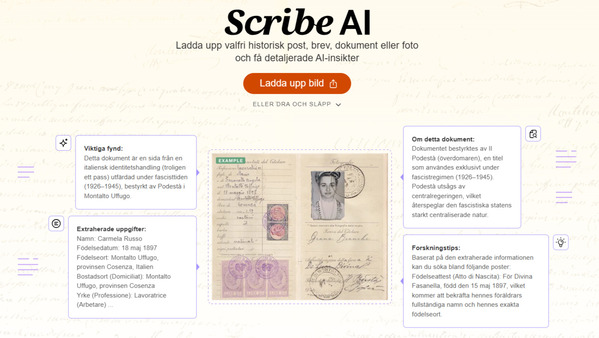 scribe-ai-myheritage